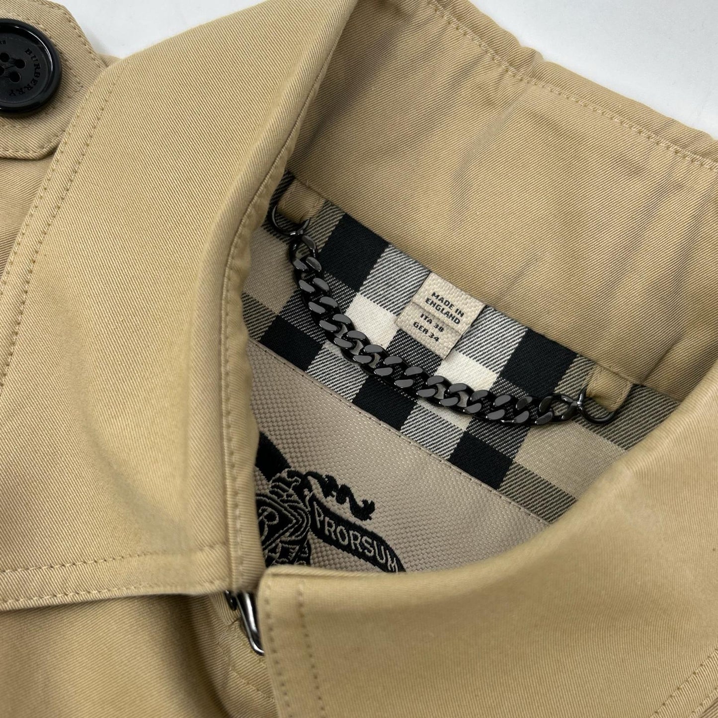BURBERRY 3885710 Beige Buckingham Trench Coat