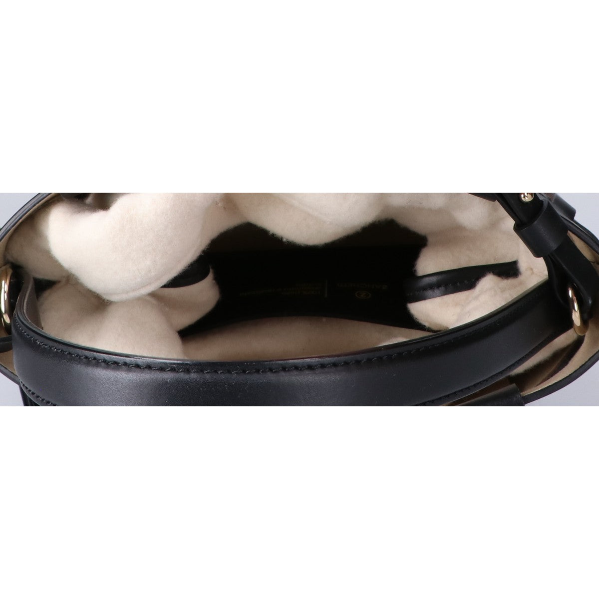 ZANCHETTI ザンケッティ WOVEN BUCKET SMALL バケットバッグ 2WAY ハンドバッグ
