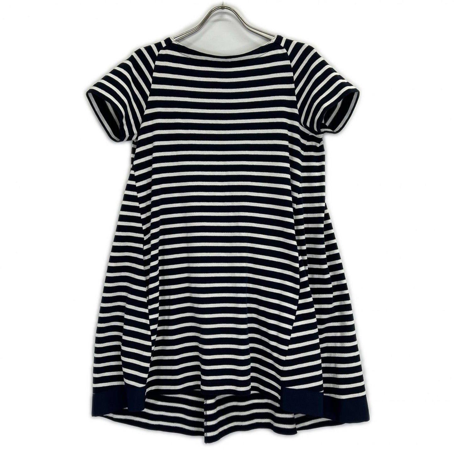 sacai sacai 17-03060 海军蓝×白色 船领条纹上衣