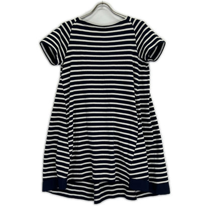 sacai sacai 17-03060 海军蓝×白色 船领条纹上衣