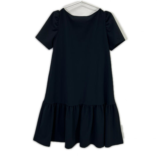 【SALE】 Rene ルネ 5317010 ネイビー ポリエステル ミニロゴプレート ショートスリーブティアードワンピース ワンピース