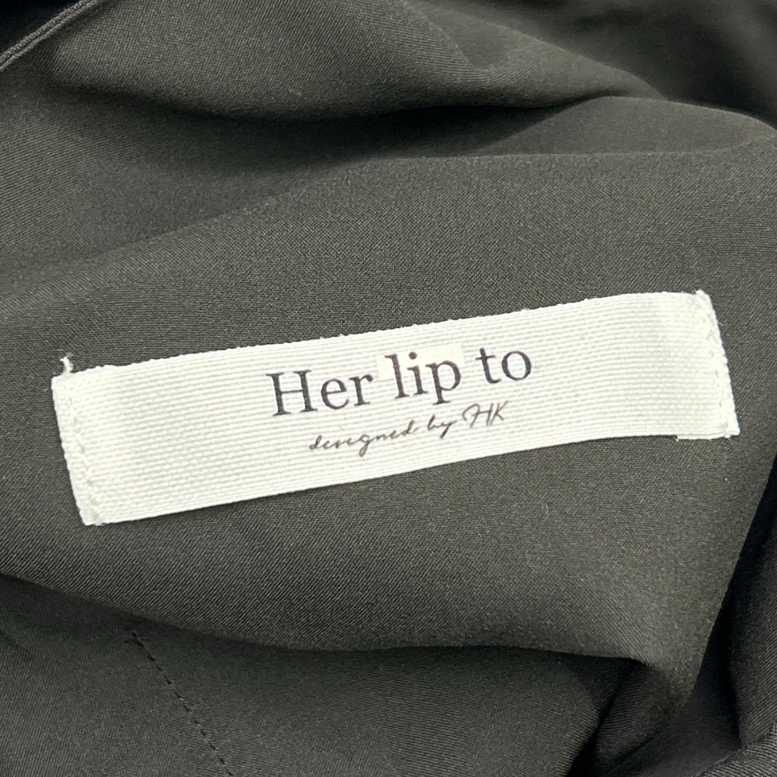 Her lip to 1252305214 Black Riviera Bow Tiered Long Dress
