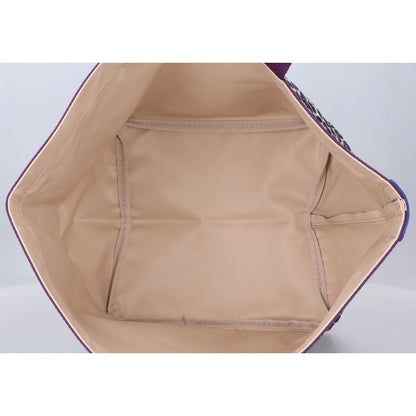 Herve Chapelier エルベシャプリエ 【美品/オーダー品】707F パンサーブラン 舟型 トートバッグ