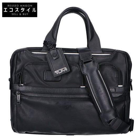 TUMI 2603118CD3E ALPHA3 Coated Canvas Expandable Organizer 2-Way Shoulder Business Briefcase (Japan Exclusive)