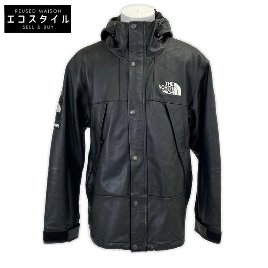 THE NORTH FACE ノースフェイス ｘSUPEME シュプリーム NF0A3VJ8 18AW Leather Mountain Jacket シープレザー マウンテンジャケット ジャケット