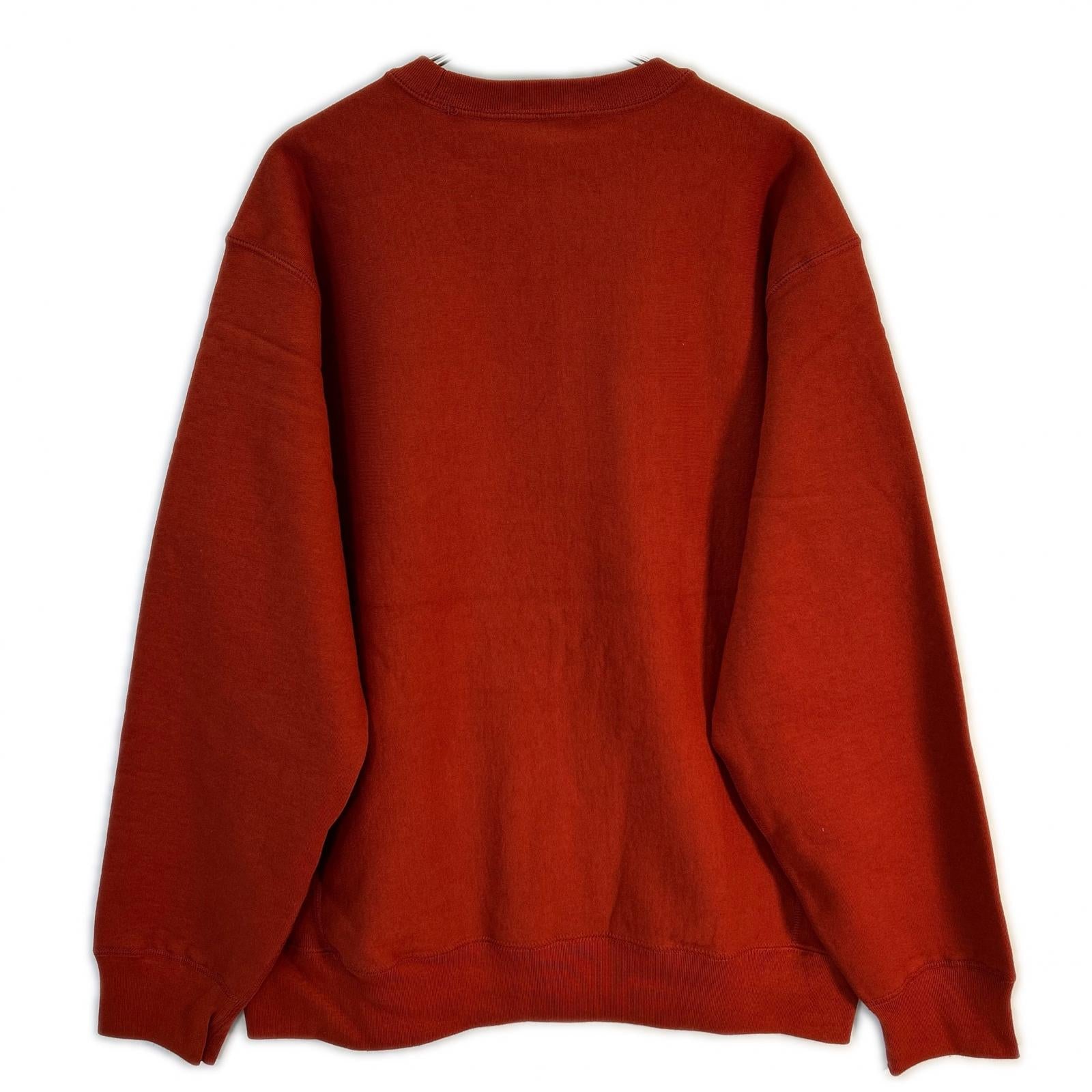 Supreme シュプリーム 18AW Rust/红色 Box Logo Crewneck Sweatshirt 盒装Logo圆领卫衣 上衣