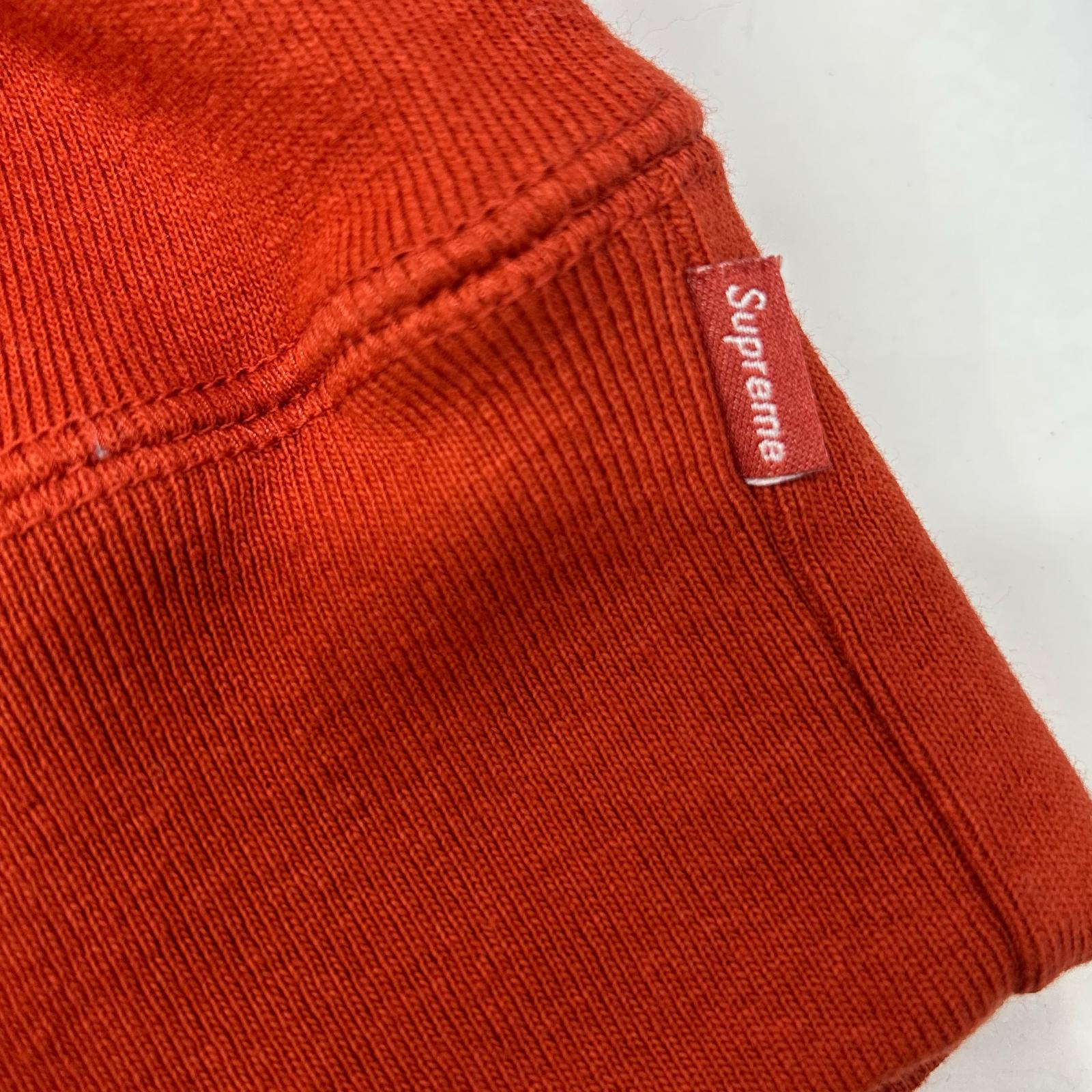 Supreme シュプリーム 18AW Rust/红色 Box Logo Crewneck Sweatshirt 盒装Logo圆领卫衣 上衣