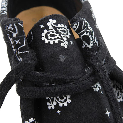 Clarks クラークス 美品 Bandana Wallabee バンダナワラビー シューズ メンズ ブラック 28.5cm 19SS シューズ