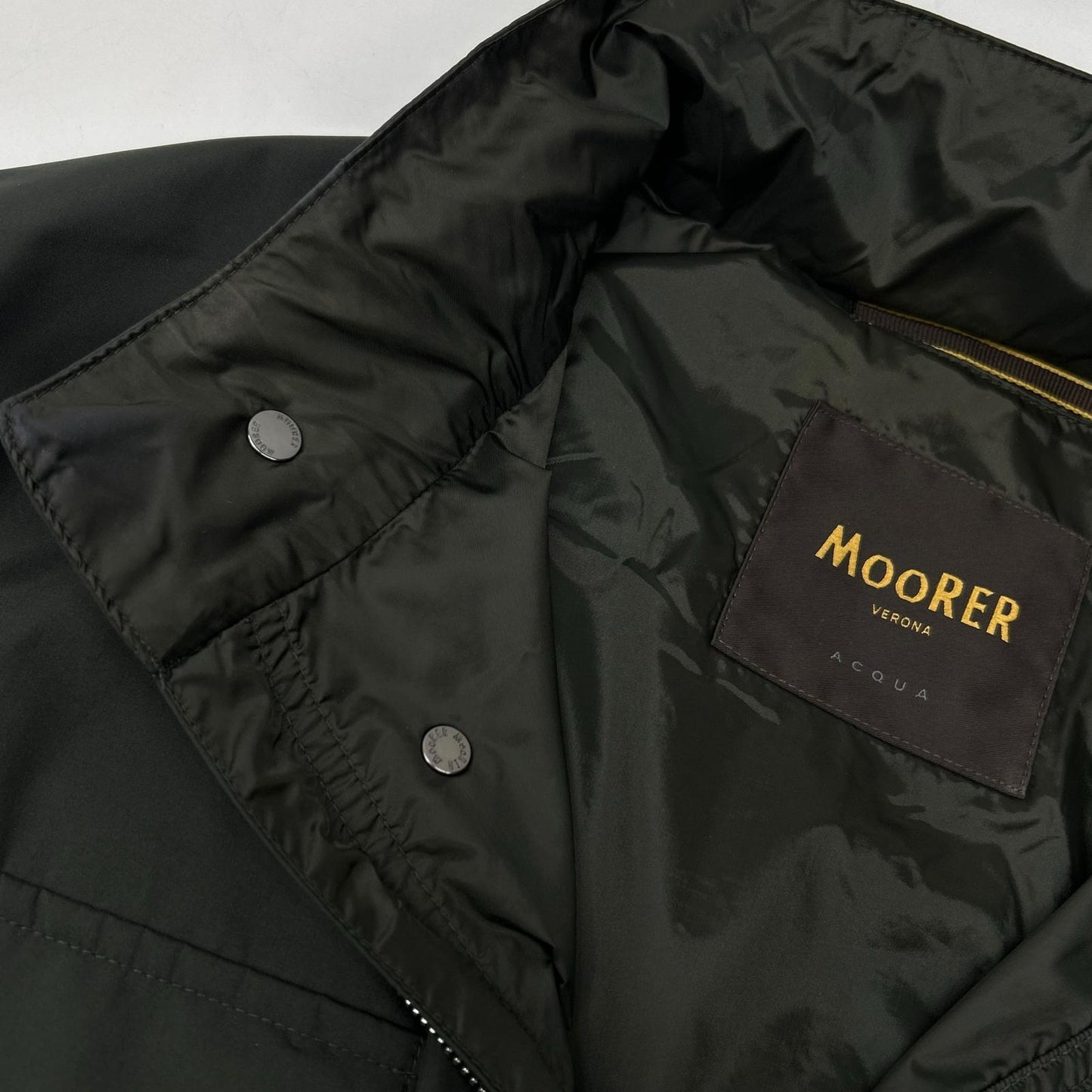 MOORER ムーレー カーキ SARNICO-STP スタンドカラー フィールドジャケット ジャケット