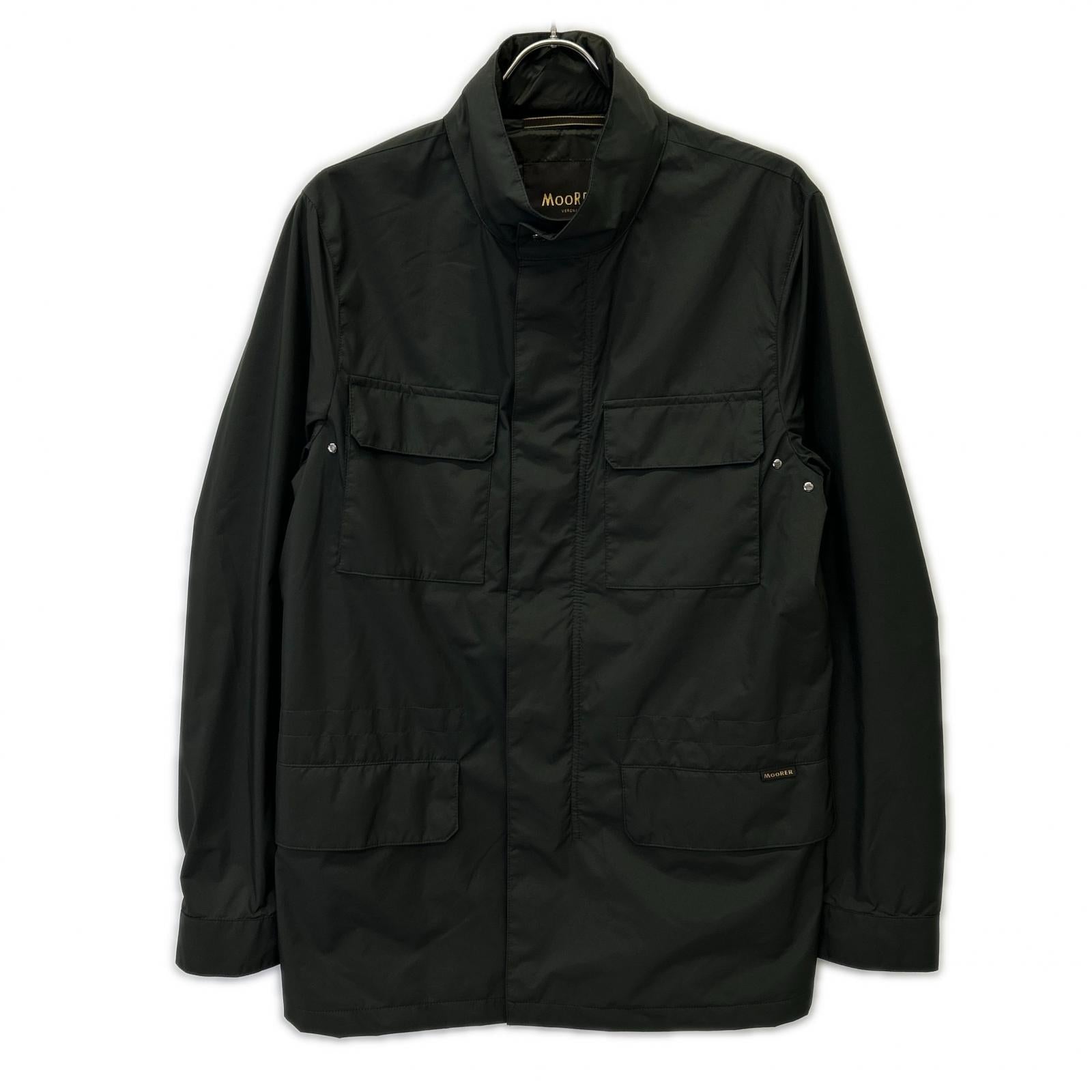 MOORER ムーレー カーキ SARNICO-STP スタンドカラー フィールドジャケット ジャケット