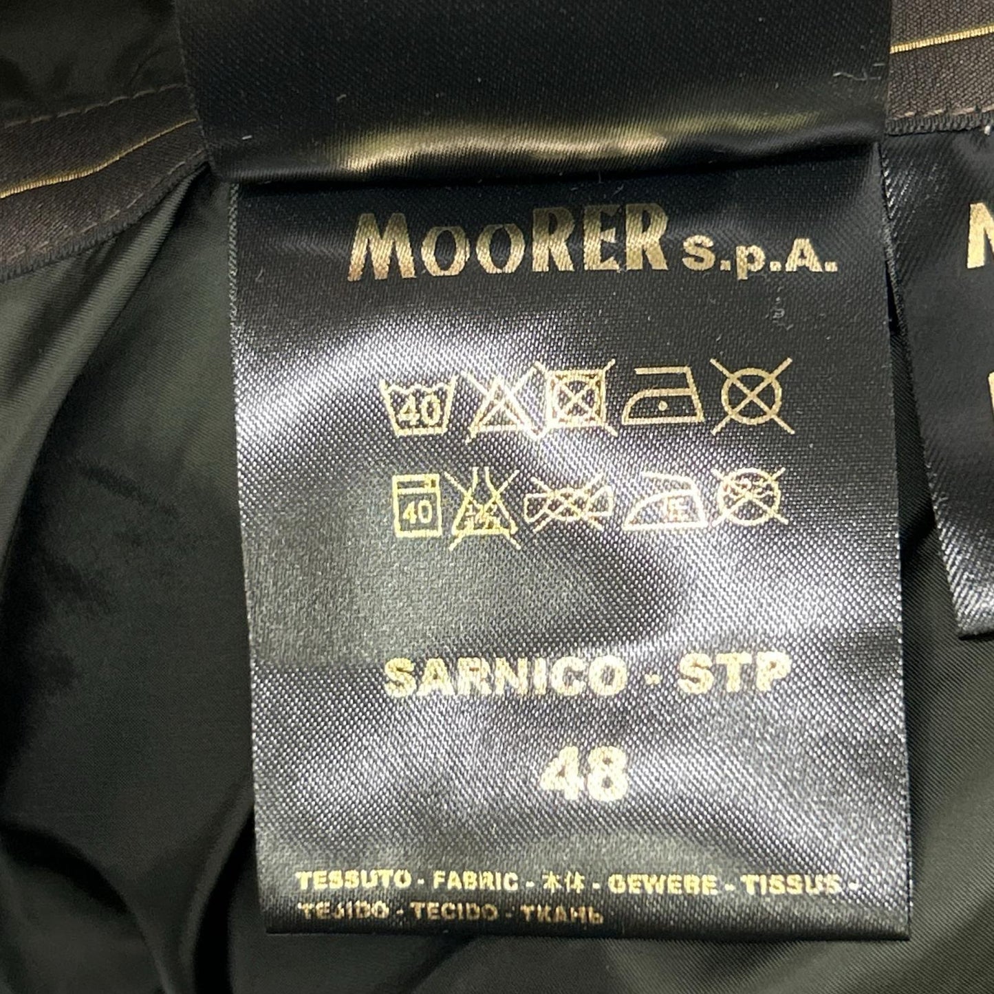 MOORER ムーレー カーキ SARNICO-STP スタンドカラー フィールドジャケット ジャケット