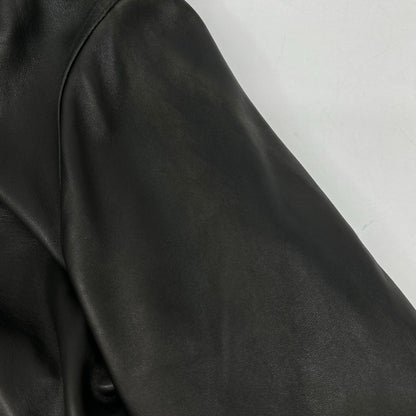 Black Lambskin JURI Rider's Jacket 42 Men's