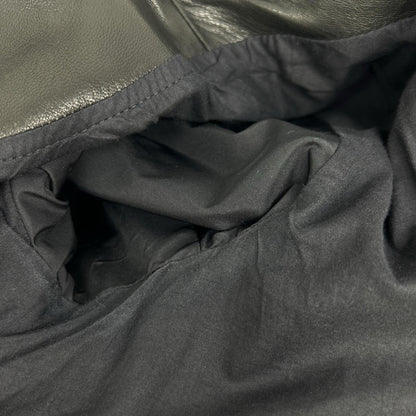 Black Lambskin JURI Rider's Jacket 42 Men's