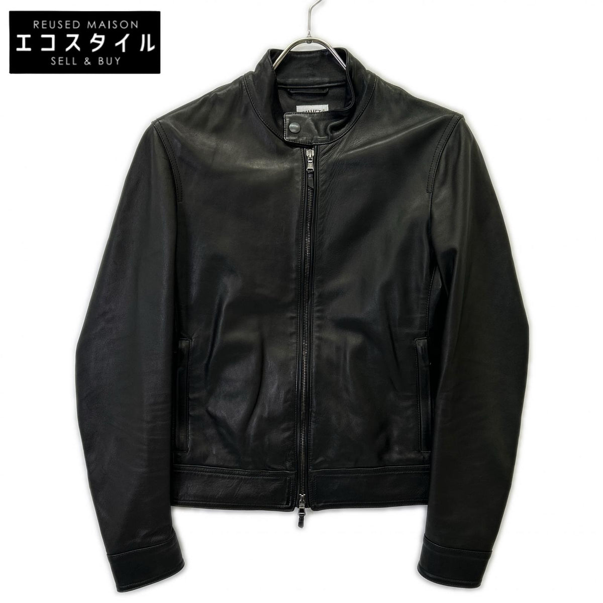 EMMETI Emmeti black lambskin JURI/Juri biker jacket jacket