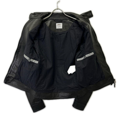 Black Lambskin JURI Rider's Jacket 42 Men's
