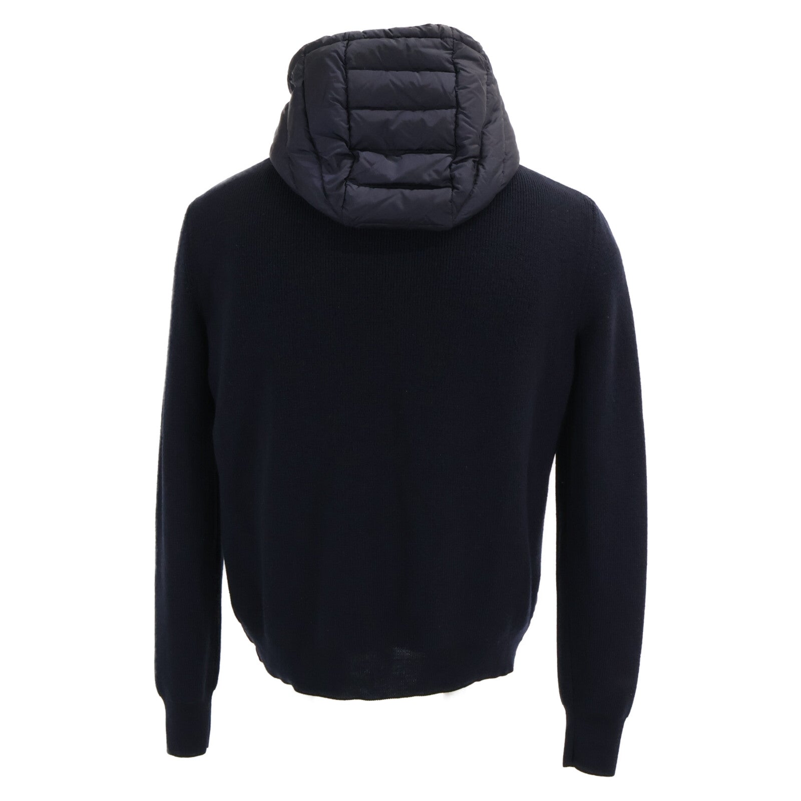 MONCLER モンクレール B20919413000 MAGLIONE TRICOT CARDIGAN ニット/ナイロン切替 フーディダウンジャケット ジャケット