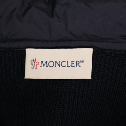 MONCLER モンクレール B20919413000 MAGLIONE TRICOT CARDIGAN ニット/ナイロン切替 フーディダウンジャケット ジャケット