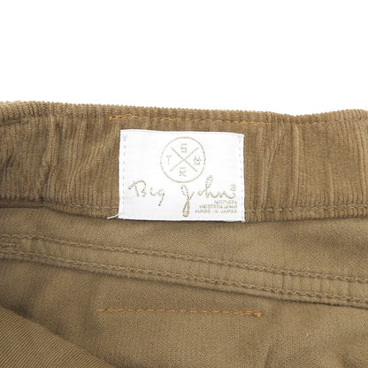Excellent condition cut-off corduroy flare skirt, women's brown, M, MXSR10L skirt M, women's