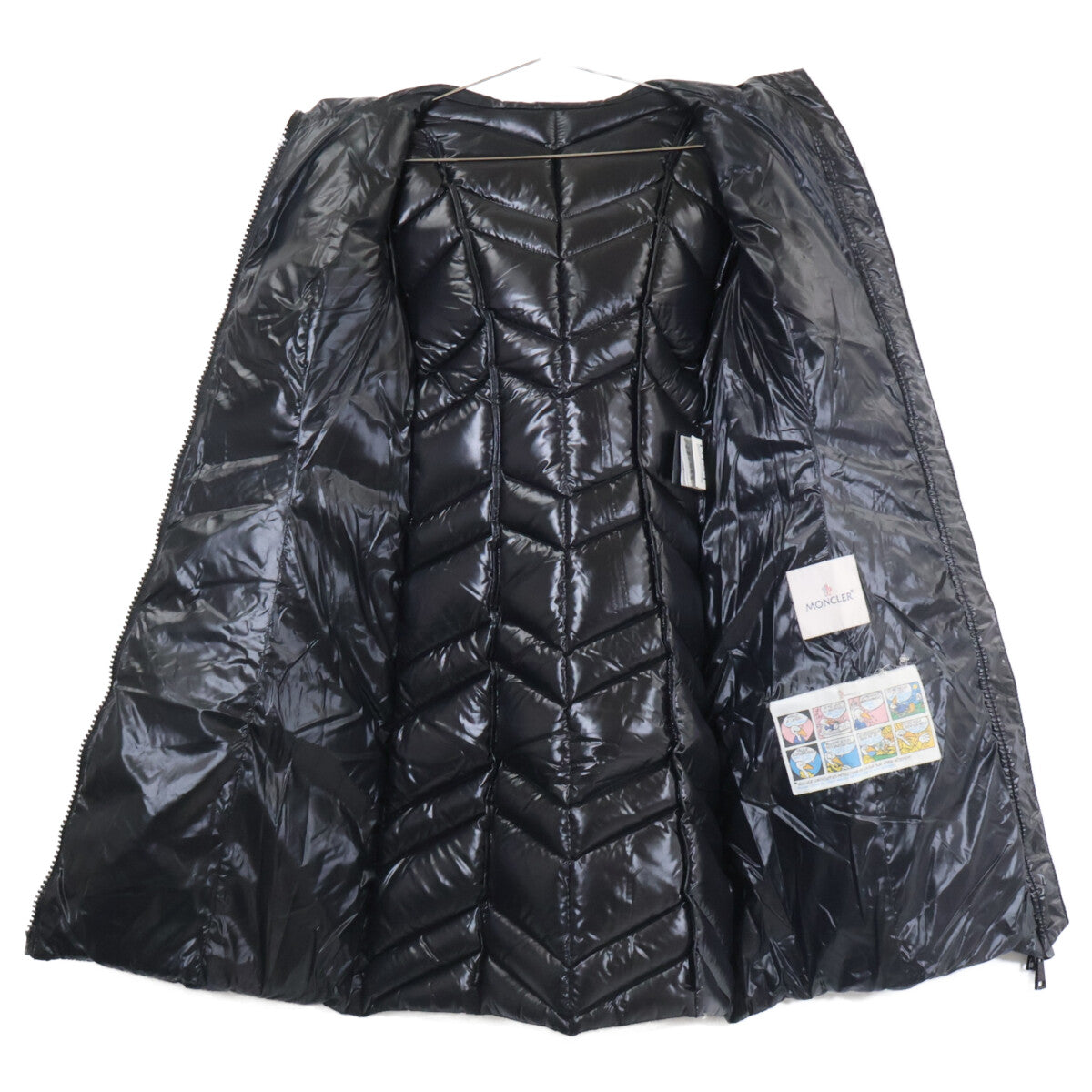 MONCLER 盟可睐 D20934934425 FULMAR 带毛领连帽长款羽绒服