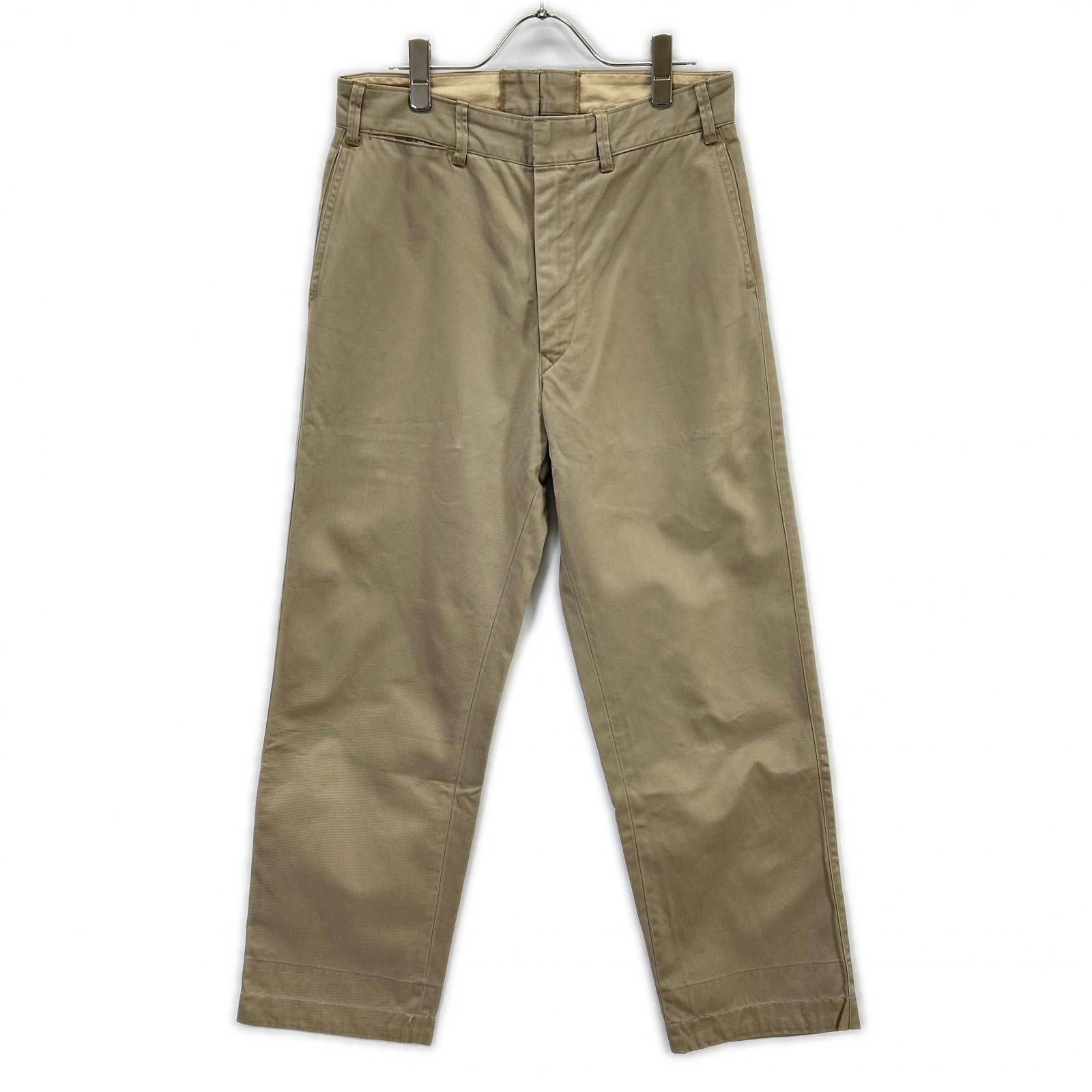 50860363 ﾍﾞｰｼﾞｭ ｺｯﾄﾝ ﾁﾉﾊﾟﾝﾂ ボトムス 30 レディース