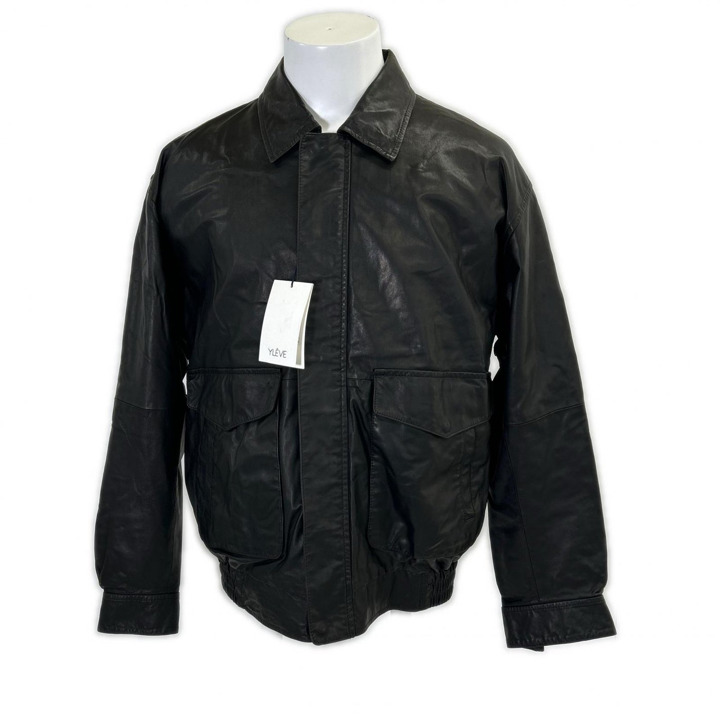 YLEVE イレーヴ 【26SS】1706125004 SHEEP LEATHER ZIP BLOUSON シープレザー ジップ ブルゾン ジャケット