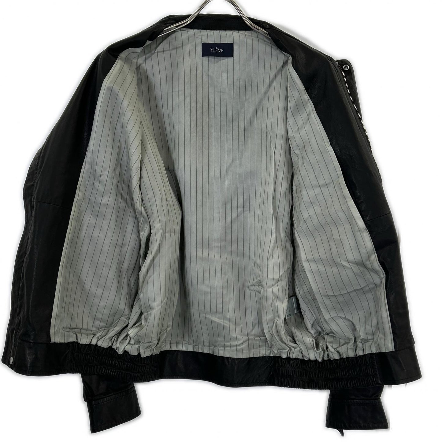 YLEVE イレーヴ 【26SS】1706125004 SHEEP LEATHER ZIP BLOUSON シープレザー ジップ ブルゾン ジャケット