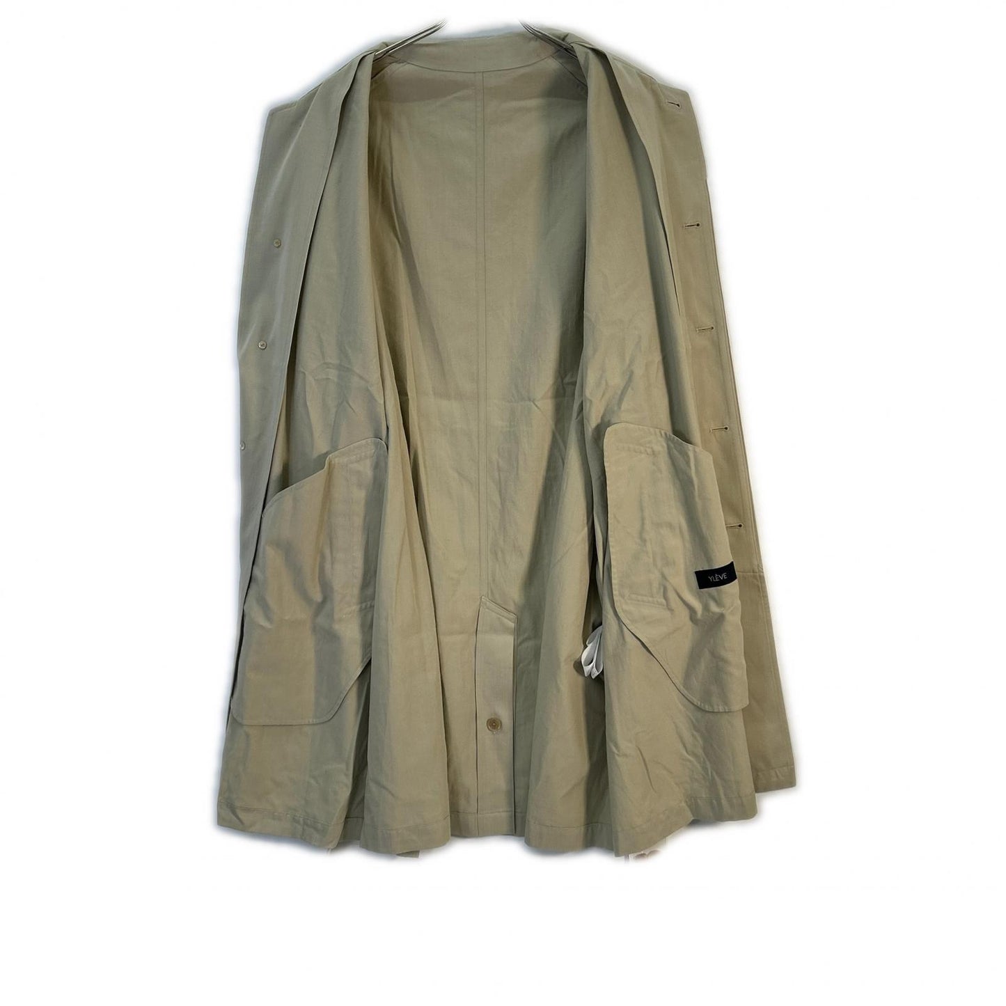 26SS 1706110005 ﾍﾞｰｼﾞｭ COTTON BREND CHAMBRAY COAT ｼｬﾝﾌﾞﾚｰｽﾃﾝｶﾗｰｺｰﾄ コート 4 メンズ