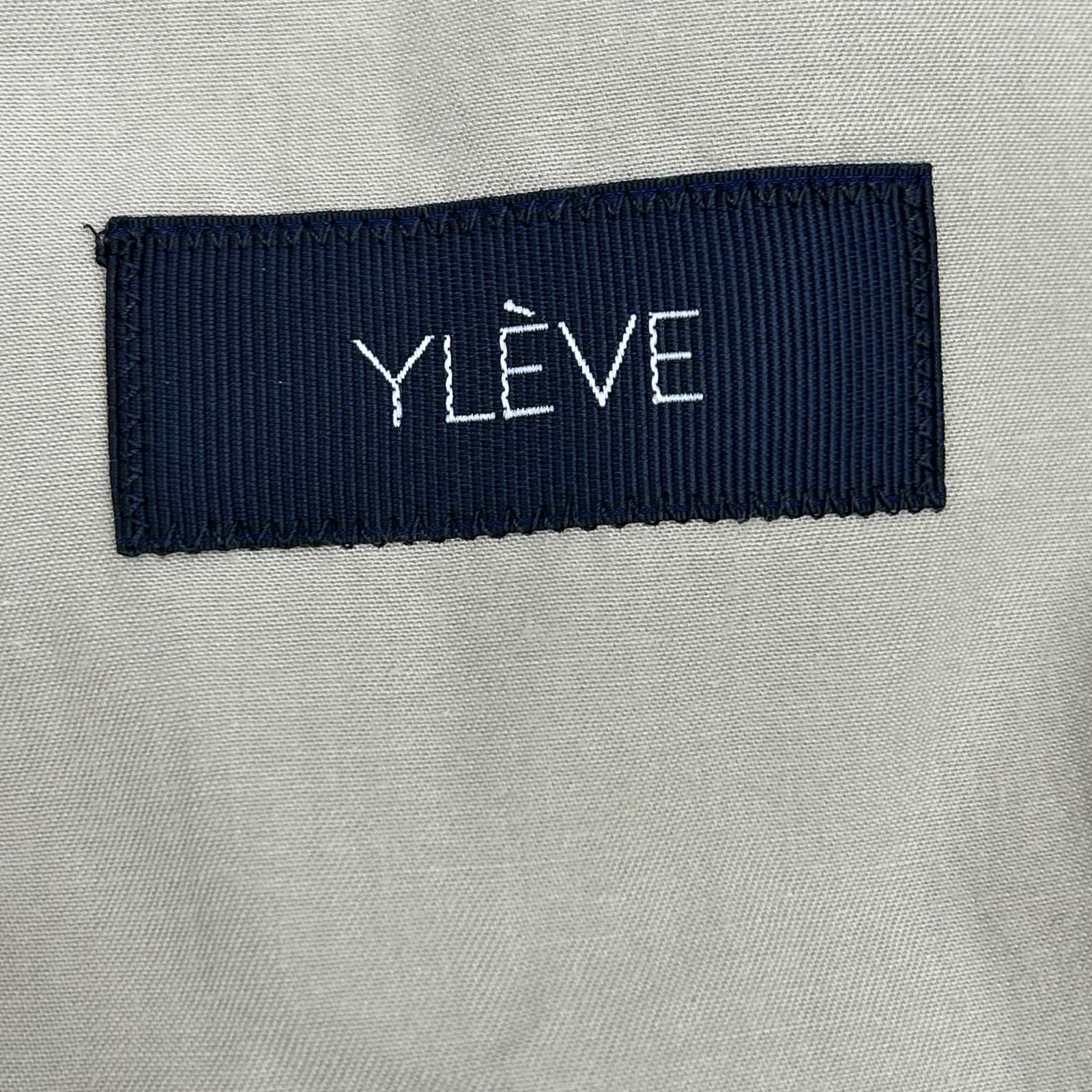 YLEVE イレーヴ 26SS 1706110005 ベージュ COTTON BREND CHAMBRAY COAT シャンブレーステンカラーコート コート