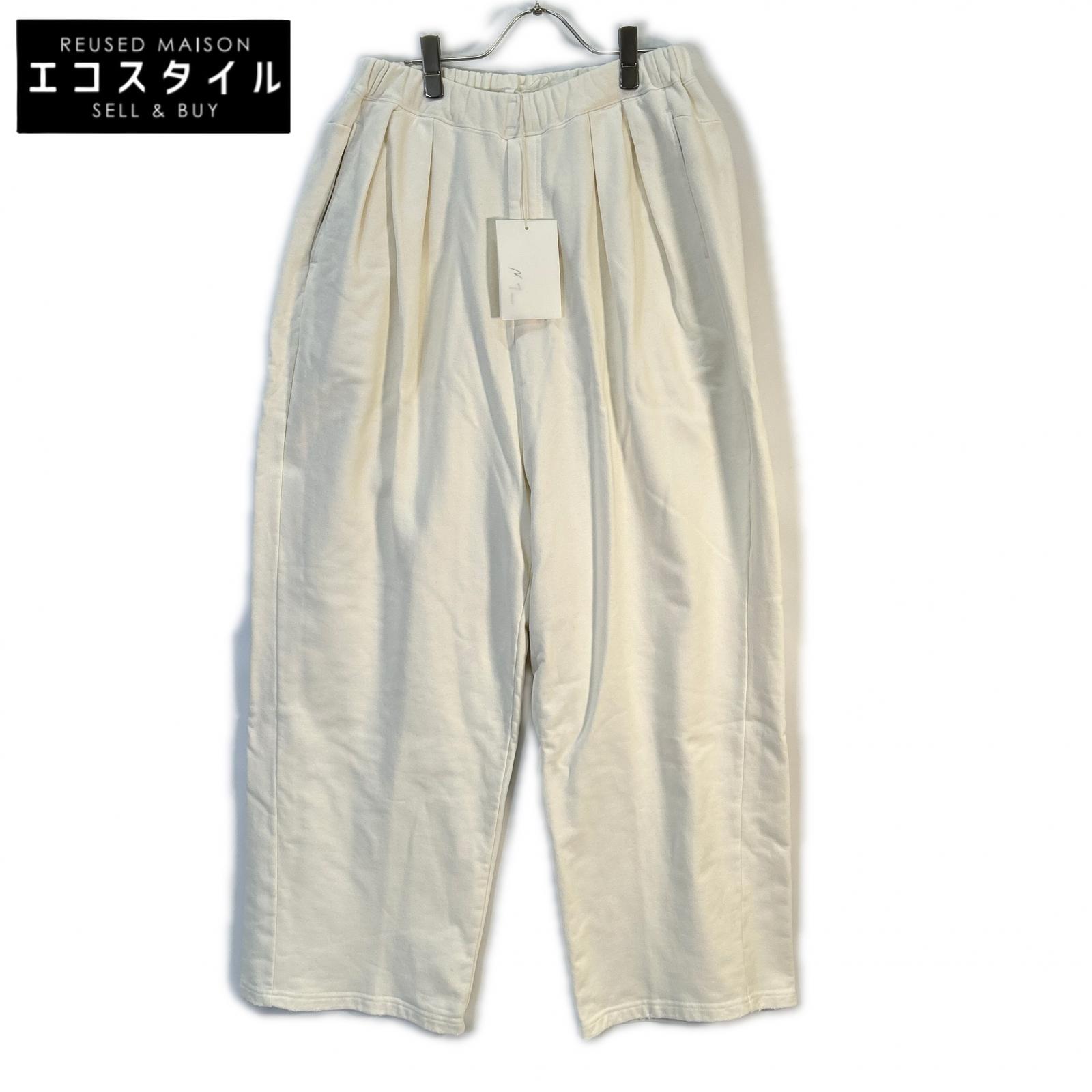 25SS 白色 TUCK SWEAT PANTS 做旧运动裤 下装 2 男式