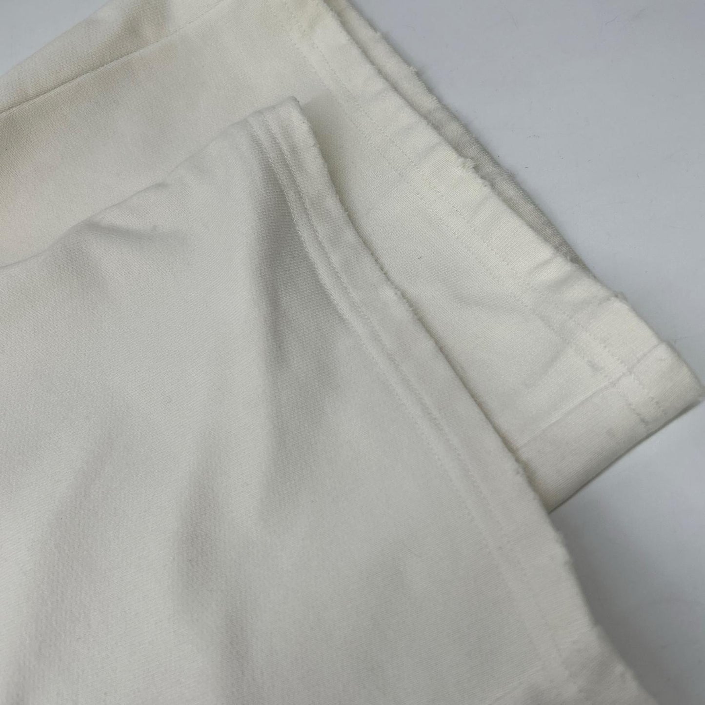 25SS 白色 TUCK SWEAT PANTS 做旧运动裤 下装 2 男式