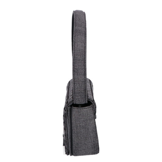 DIESEL ディーゼル 【美品】X08396 P5237 T8013 1DR オーバルD ロゴ デニム 2WAY ショルダーバッグ