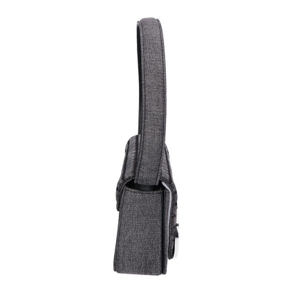 DIESEL ディーゼル 【美品】X08396 P5237 T8013 1DR オーバルD ロゴ デニム 2WAY ショルダーバッグ