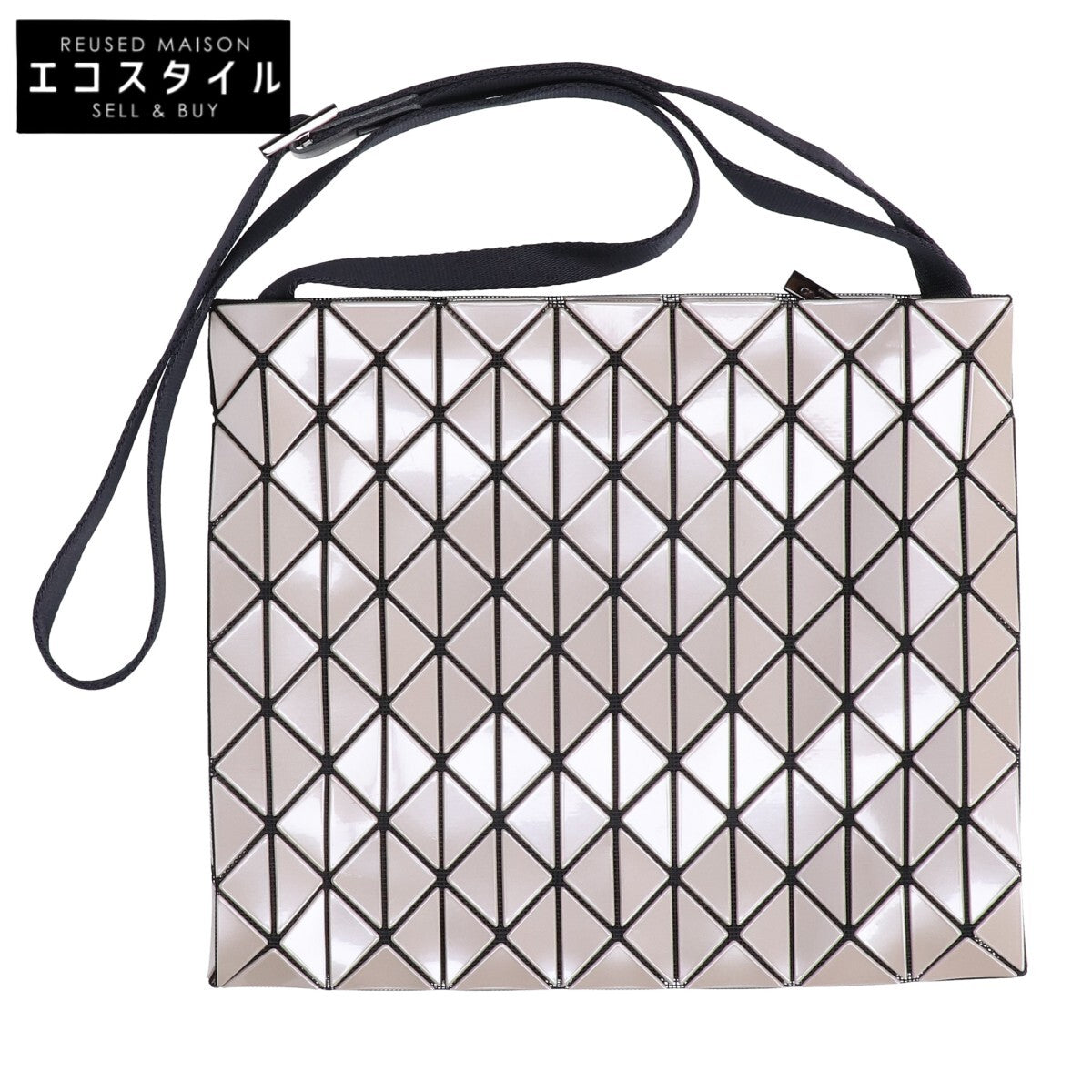 BAOBAO ISSEYMIYAKE バオバオイッセイミヤケ BB01-AG463 ROW METALLIC メタリック ショルダーバッグ