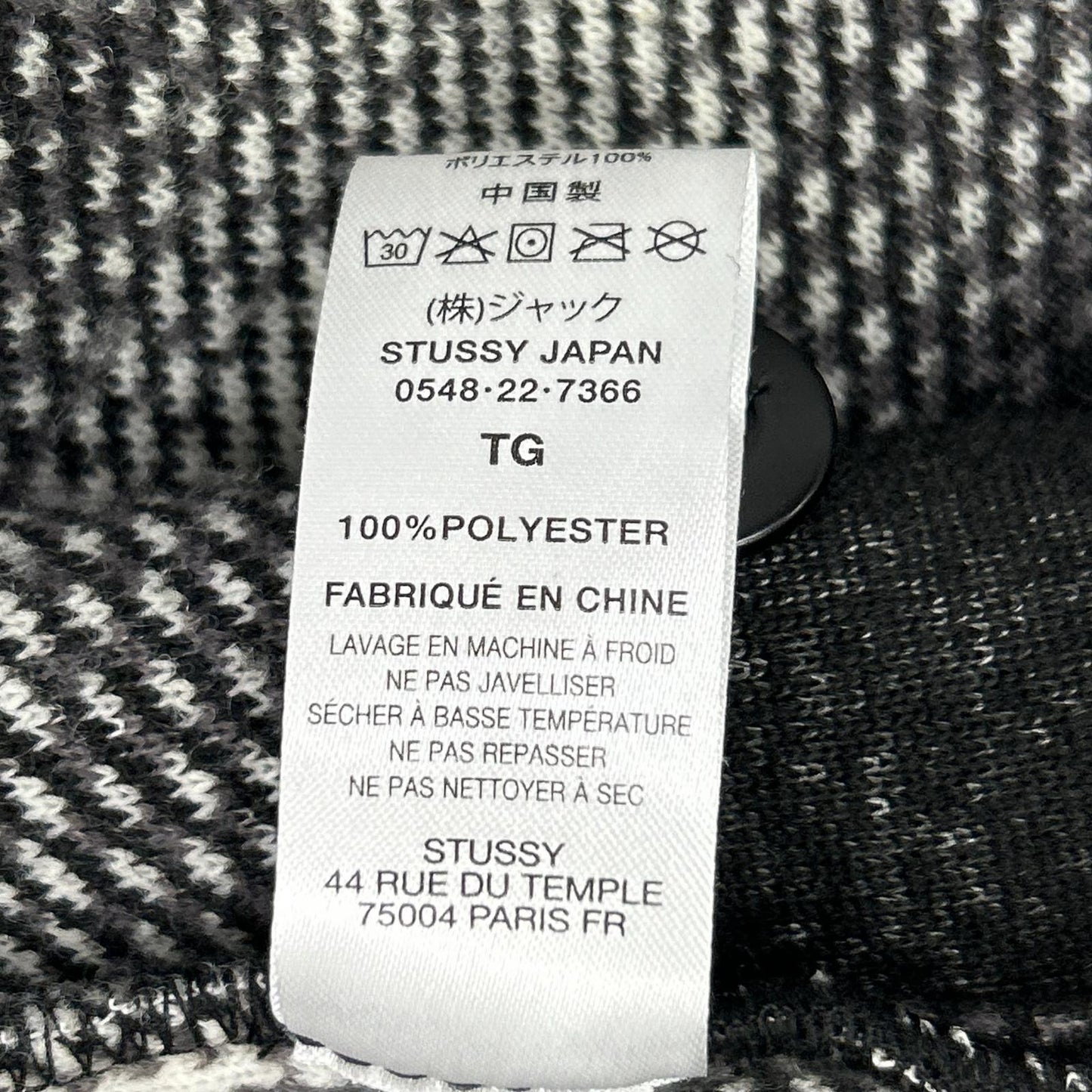 Black x White Plaid Sherpa Shirt/Jacket XL Men's