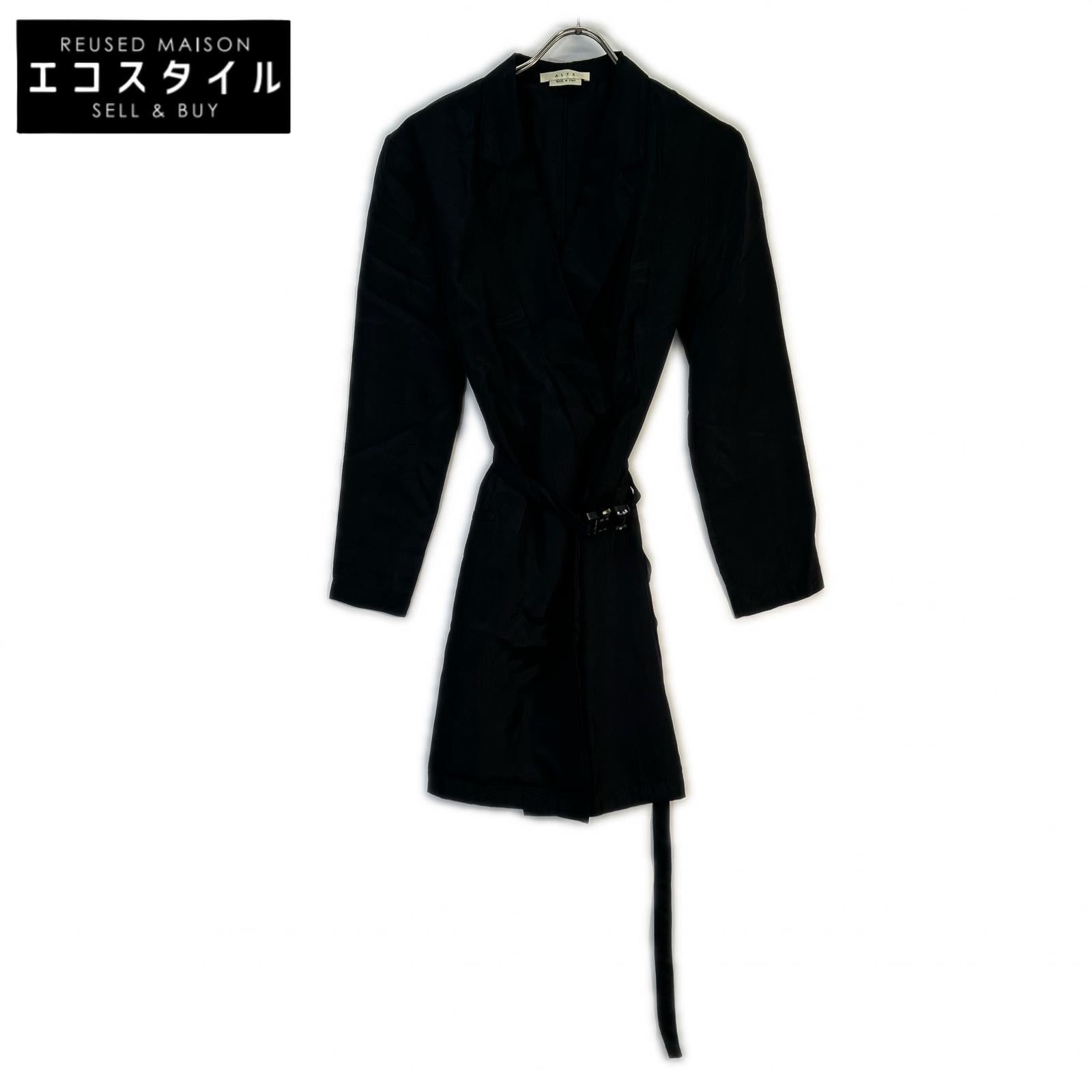 Ladies' Black Cobra Buckle Belt Long Shirt Top 38