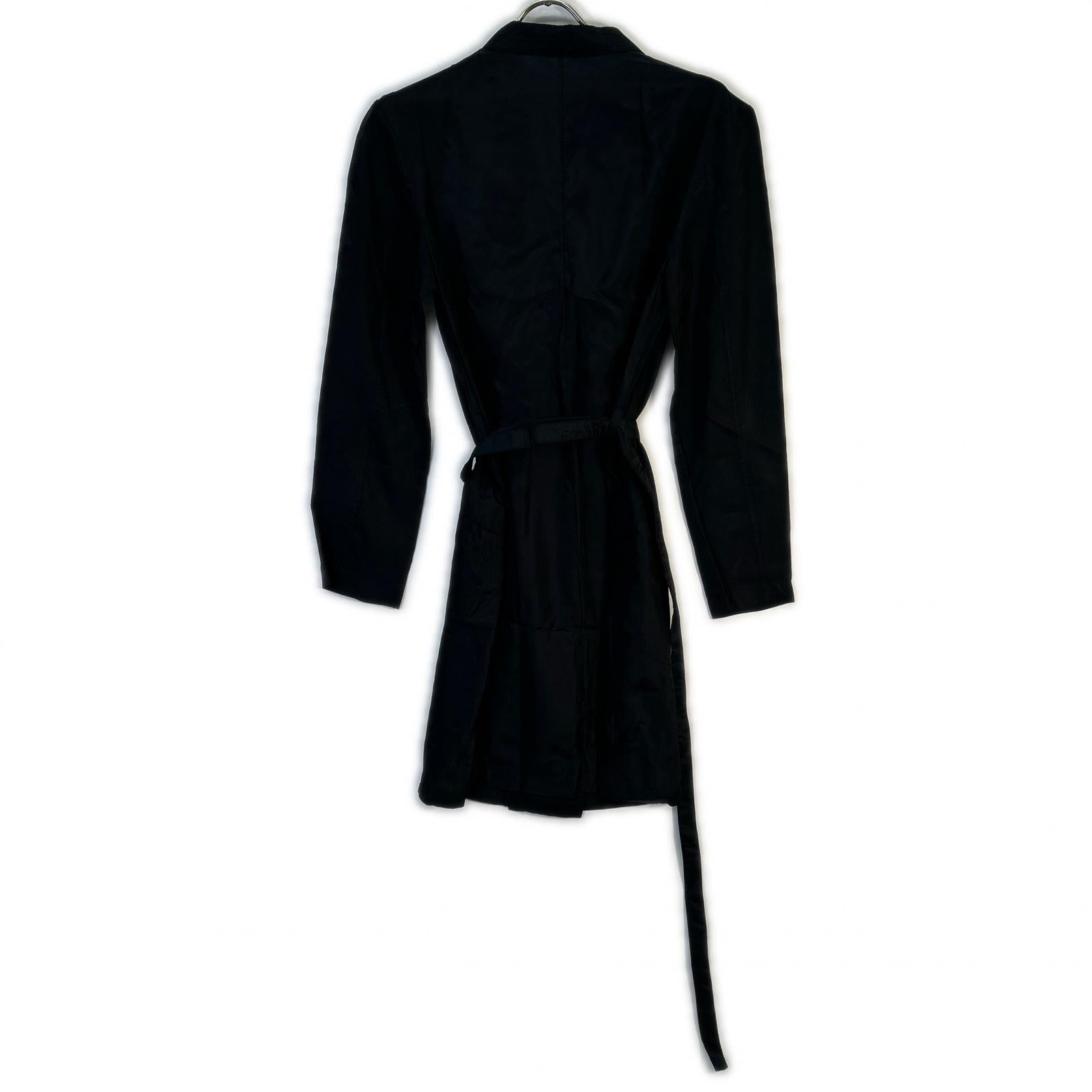 Ladies' Black Cobra Buckle Belt Long Shirt Top 38