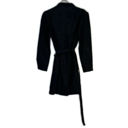 Ladies' Black Cobra Buckle Belt Long Shirt Top 38