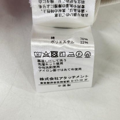 ATTACHMENT アタッチメント AJ31-008 アイボリー ダブルニットフーディー トップス