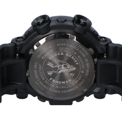 G-SHOCK G震动 全新未使用 GW-8200TPF-1JR 潜水表 FROGMAN 蛙人 迷彩箭毒蛙 太阳能手表