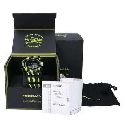 G-SHOCK G震动 全新未使用 GW-8200TPF-1JR 潜水表 FROGMAN 蛙人 迷彩箭毒蛙 太阳能手表