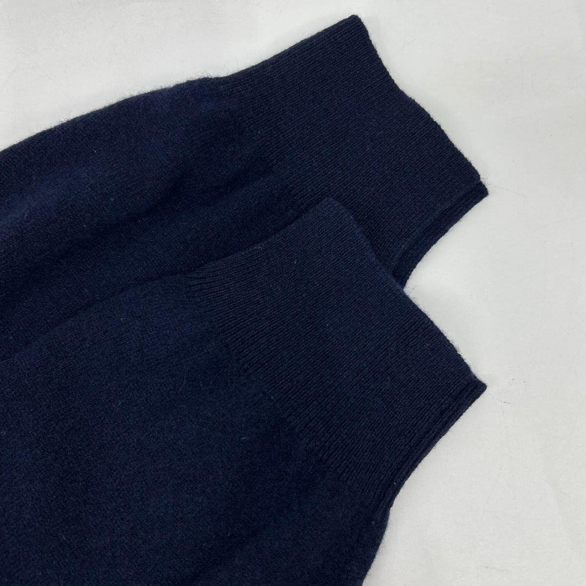 STELLA McCARTNEY ステラマッカートニー 600035 S2159 ネイビー カシミヤ×ウール Vネック ニットドレスワンピース ワンピース
