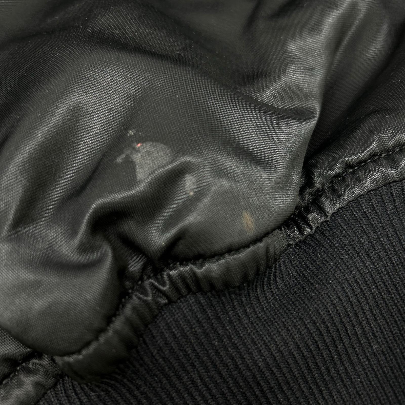 GAME Sportswear 90's Black Vietnam Veterans Nylon Stadium Jacket XL Men's