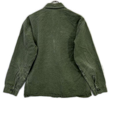 MILITARY USMC 50's Khaki P-53 HBT Utility Shirt Jacket