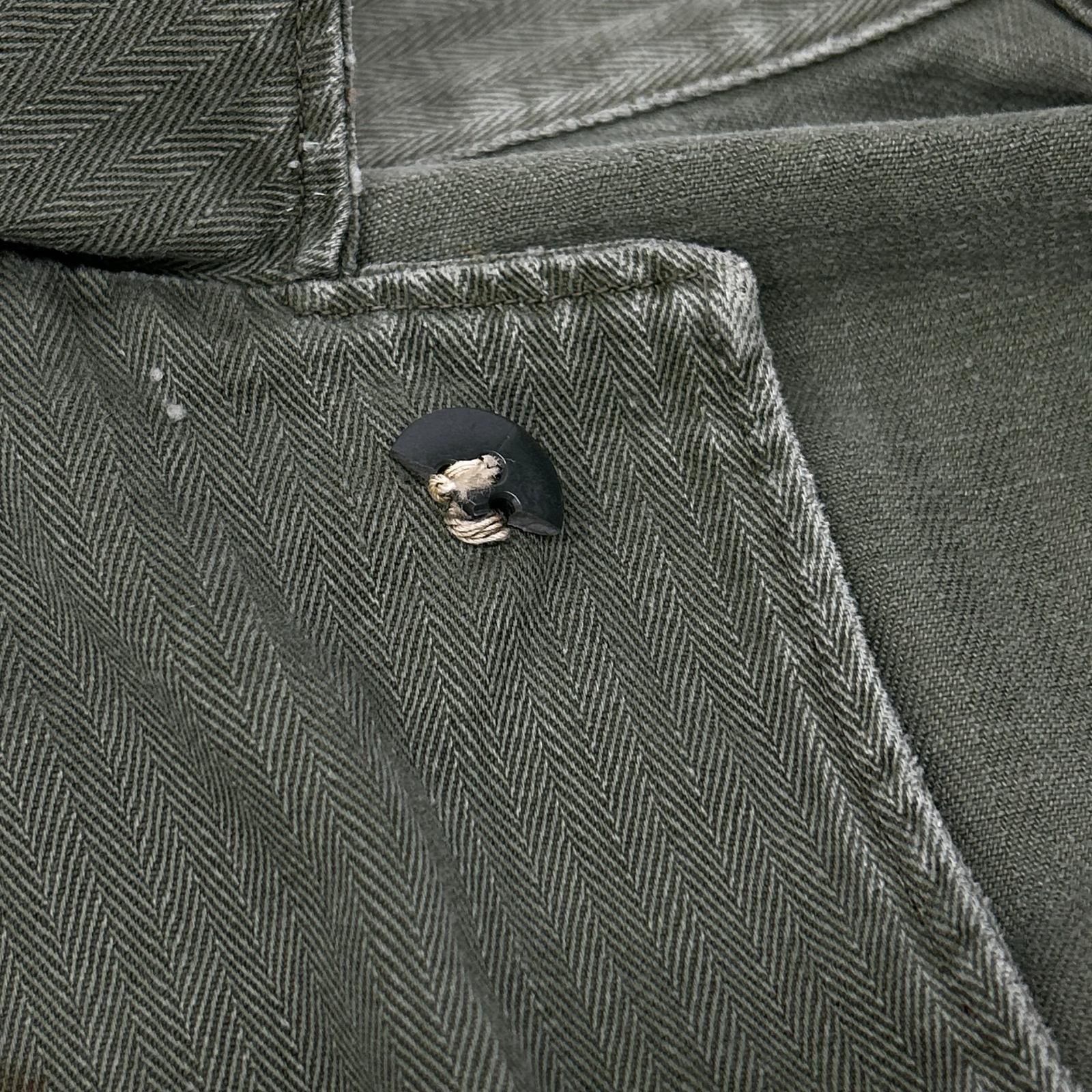 MILITARY USMC 50's Khaki P-53 HBT Utility Shirt Jacket