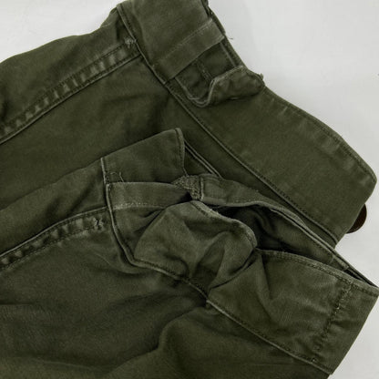 U.S. ARMY 50's Khaki M-51 Mods Coat Fishtail Parka TALON Aluminum Zip Coat