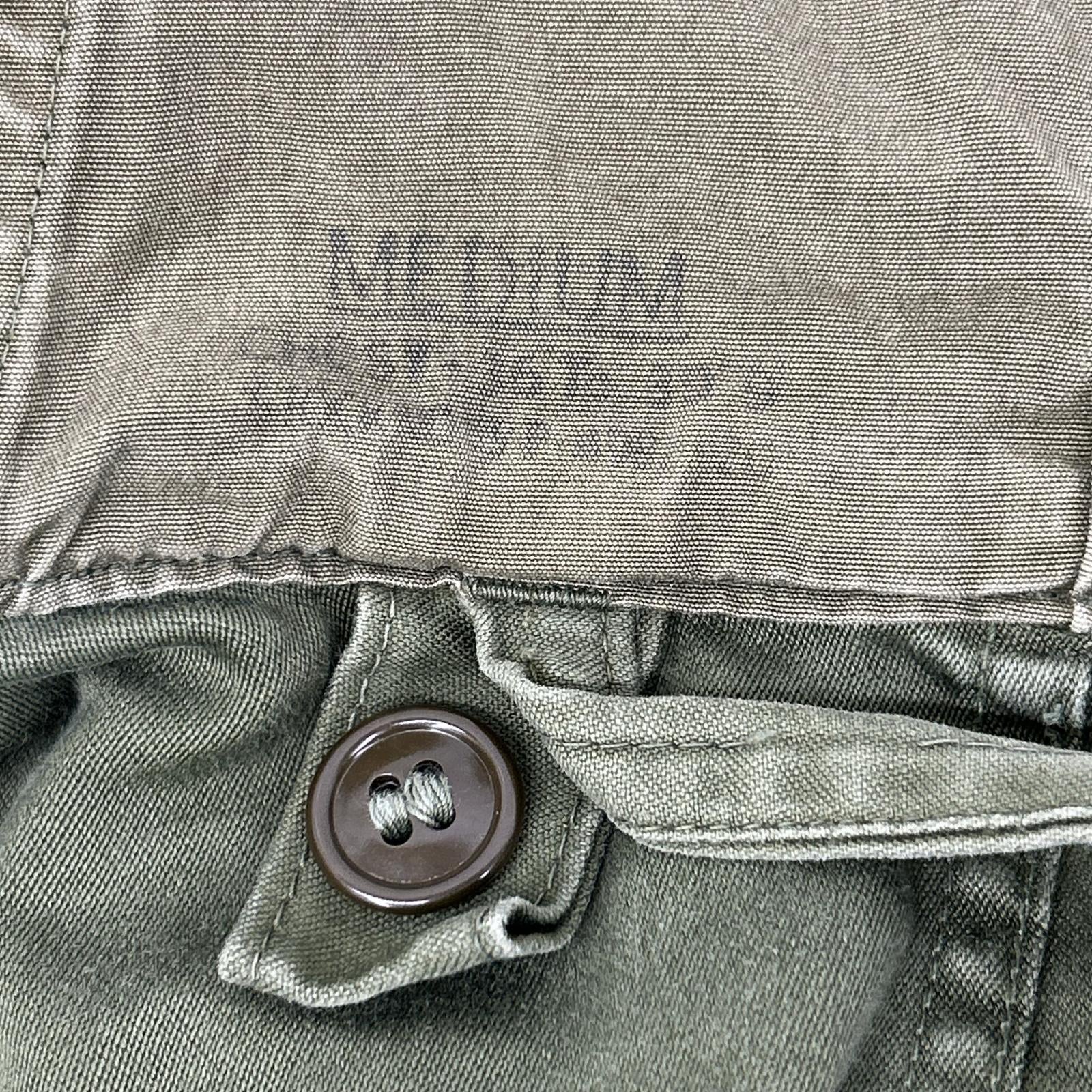 U.S. ARMY 50's Khaki M-51 Mods Coat Fishtail Parka TALON Aluminum Zip Coat