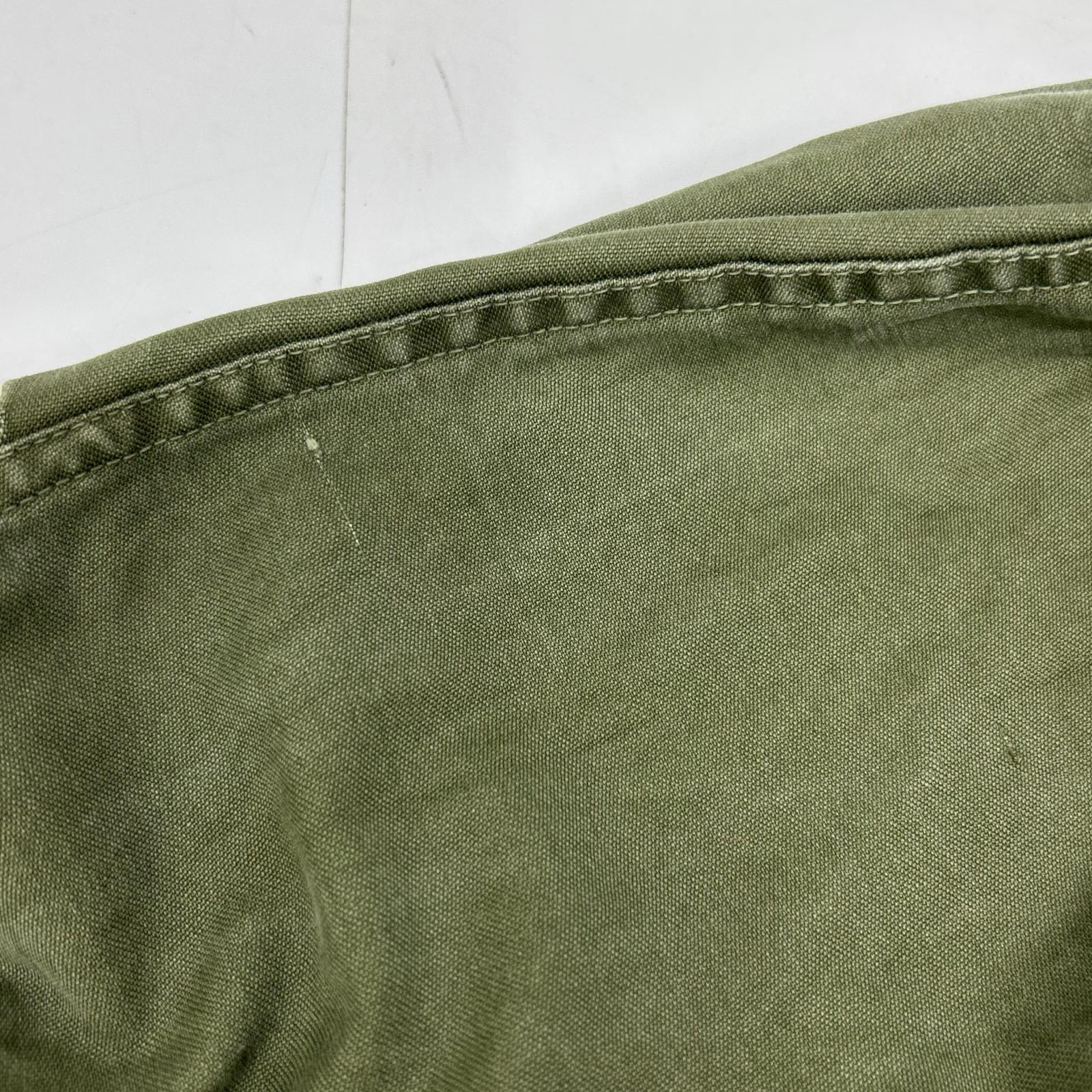 U.S. ARMY 50's Khaki M-51 Mods Coat Fishtail Parka TALON Aluminum Zip Coat
