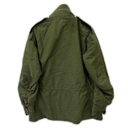 U.S. ARMY 60's Khaki M-65 Field Jacket Aluminum SCOVILL ZIP Jacket