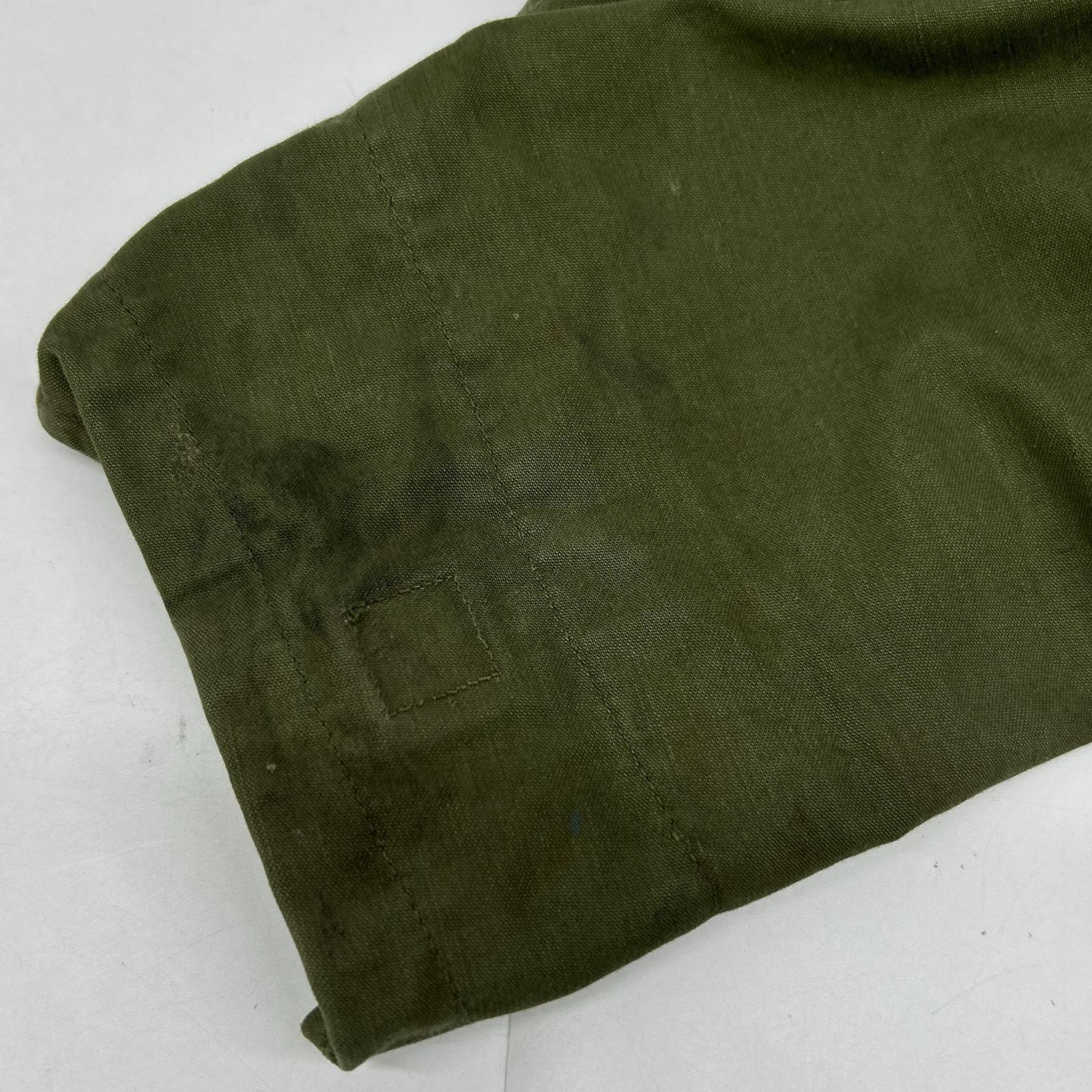 U.S. ARMY 60's Khaki M-65 Field Jacket Aluminum SCOVILL ZIP Jacket
