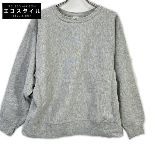 Champion 冠军 80年代 三色标签 无印花 Reverse Weave 卫衣 上衣